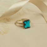 انگشتر فیروزه شجری زنانه کد 7836