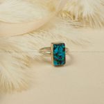 انگشتر فیروزه شجری زنانه کد 7849