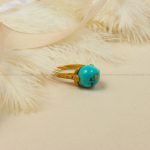 انگشتر فیروزه شجری زنانه کد 7851