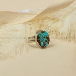 انگشتر فیروزه شجری زنانه کد 7863