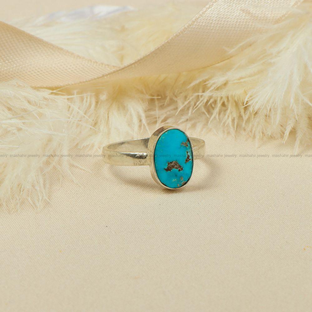 انگشتر فیروزه شجری زنانه کد 7867
