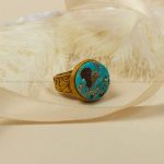 انگشتر فیروزه شجری زنانه کد 7869