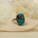 انگشتر فیروزه شجری زنانه کد 7875