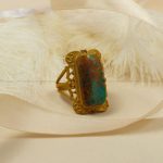 انگشتر فیروزه شجری زنانه کد 7876