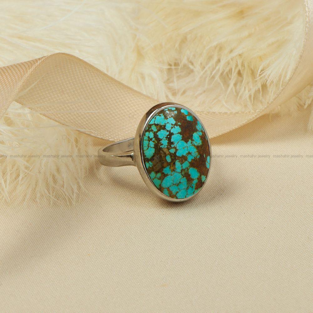 انگشتر فیروزه شجری زنانه کد 7887