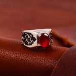 انگشتر عقیق یمن مردانه کد 7231