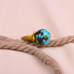 انگشتر فیروزه شجری زنانه کد 8010