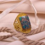 انگشتر فیروزه شجری زنانه کد 8066