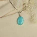 گردنبند عقیق زنانه کد 8091