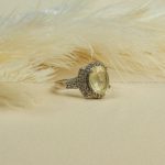 انگشتر کوارتز زنانه کد 8105