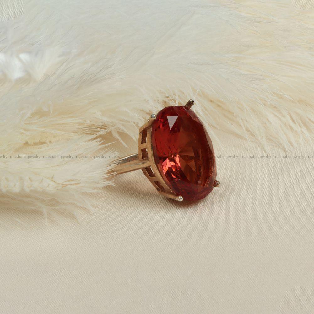انگشتر الکساندریت زنانه کد 8107