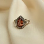 انگشتر الکساندریت زنانه کد 8124