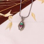 گردنبند میکس زنانه کد 8180