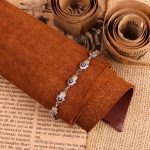 دستبند نقره چشم زخم زنانه کد 8243