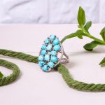 انگشتر فیروزه شجری زنانه کد 8255