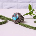 انگشتر فیروزه شجری زنانه کد 8259