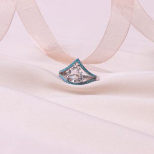 انگشتر طرح الماس زنانه کد 8311
