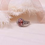 انگشتر الکساندریت زنانه کد 8316