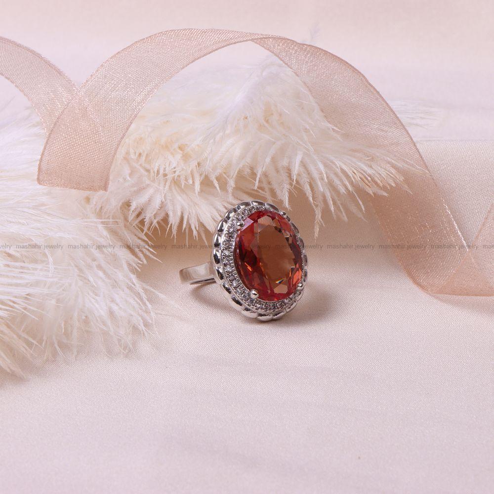 انگشتر الکساندریت زنانه کد 8327