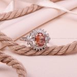 انگشتر الکساندریت زنانه کد 8432