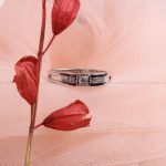 انگشتر نقره زنانه کد 8450