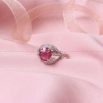 انگشتر یاقوت سرخ زنانه کد 8472