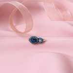 انگشتر یاقوت کبود سنتاتیک زنانه کد 8474