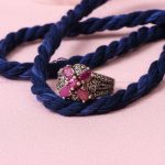 انگشتر یاقوت سرخ زنانه کد 8514