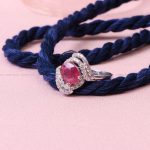 انگشتر یاقوت سرخ زنانه کد 8516