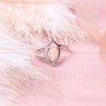 انگشتر اوپال زنانه کد 8525