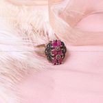 انگشتر یاقوت سرخ زنانه کد 8530