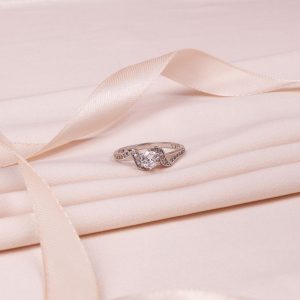 انگشتر الماس سنتاتیک زنانه کد 8575