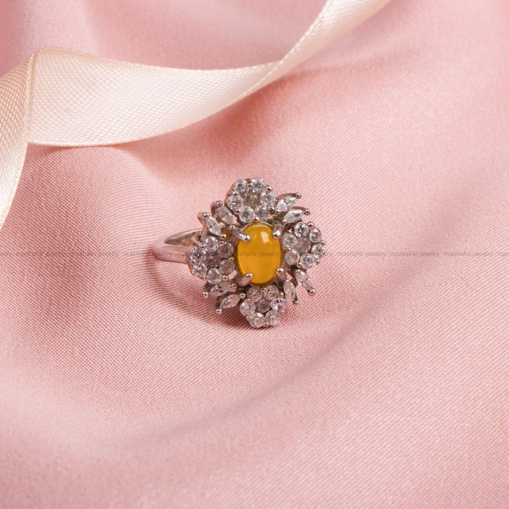 انگشتر شرف الشمس زنانه کد 8600