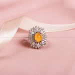 انگشتر شرف الشمس زنانه کد 8612