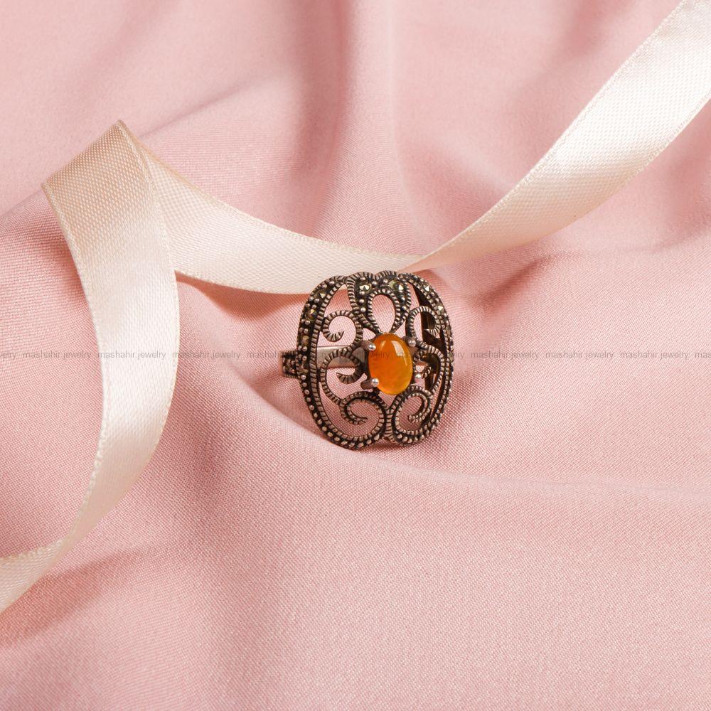 انگشتر شرف الشمس زنانه کد 8621