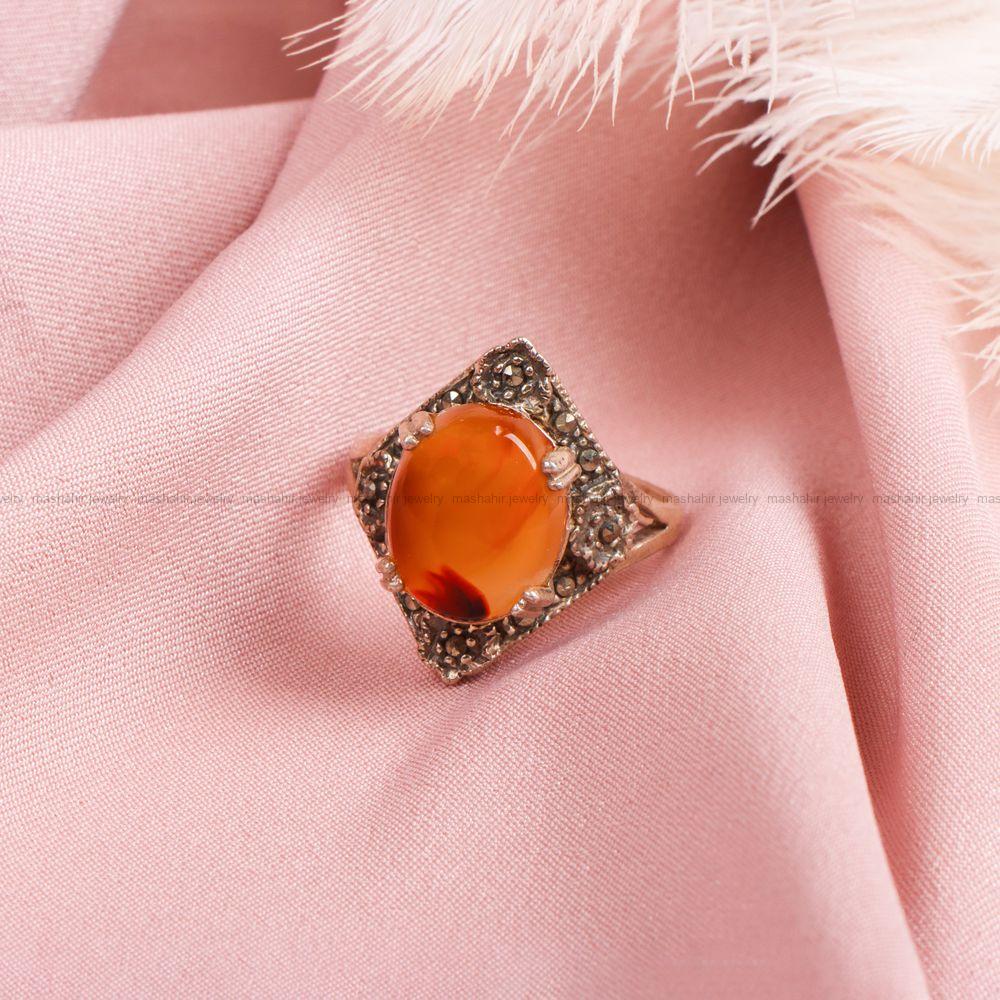 انگشتر شرف الشمس زنانه کد 8636