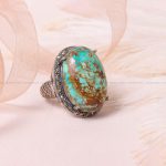 انگشتر فیروزه شجری زنانه کد 8641