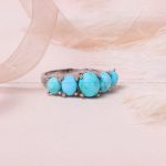 انگشتر فیروزه شجری زنانه کد 8665