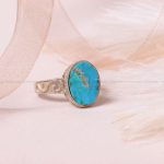انگشتر فیروزه شجری زنانه کد 8670