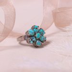 انگشتر فیروزه شجری زنانه کد 8691