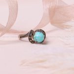 انگشتر فیروزه شجری زنانه کد 8693