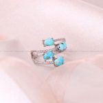 انگشتر فیروزه شجری زنانه کد 8703