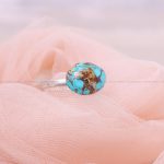 انگشتر فیروزه شجری زنانه کد 8714