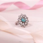 انگشتر فیروزه شجری زنانه کد 8727