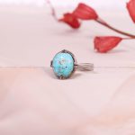 انگشتر فیروزه شجری زنانه کد 8728