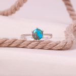 انگشتر فیروزه شجری زنانه کد 8737