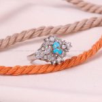 انگشتر فیروزه شجری زنانه کد 8741