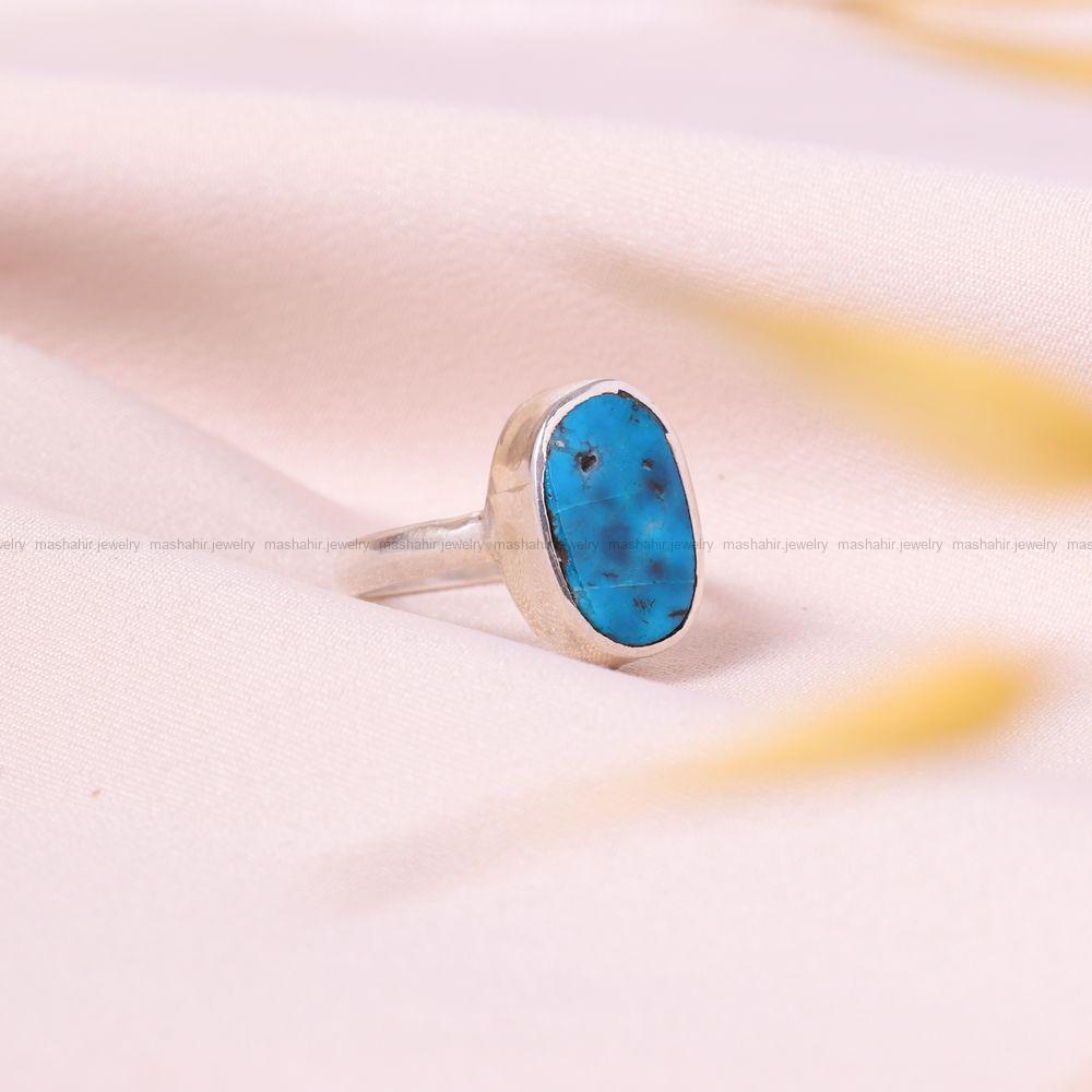 انگشتر فیروزه شجری زنانه کد 8748