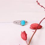 انگشتر فیروزه شجری زنانه کد 8754