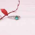 انگشتر فیروزه شجری زنانه کد 8755